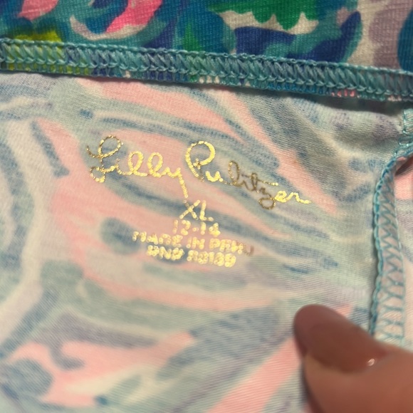 Brand new Lilly Politzer, Maia leggings Girls size Xlarge in full bloom - Picture 3 of 5